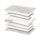 681 Comfort Bamboo Cotton Foam Baby βρεφικό στρώμα