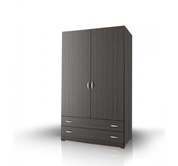 Ντουλάπα 2φυλλη 100cm Μ. x 60cm x 180cm ύψος--ΚΩΔ.:10-06b-2f