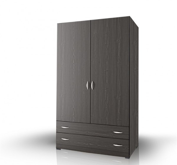Ντουλάπα 2φυλλη 100cm Μ. x 60cm x 180cm ύψος--ΚΩΔ.:10-06b-2f