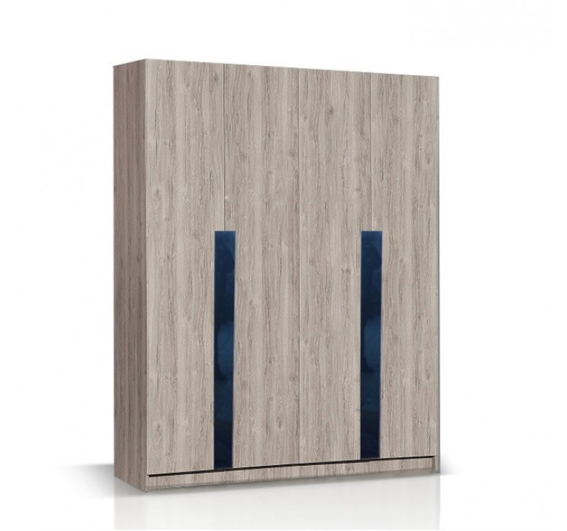 Ντουλάπα 4φυλλη Lack