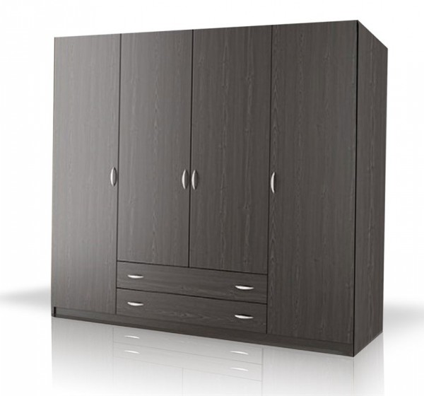 Ντουλάπα 4φυλλη 200cm μ. x 60cm x 180 ύψος --ΚΩΔ.:10-06a-4f