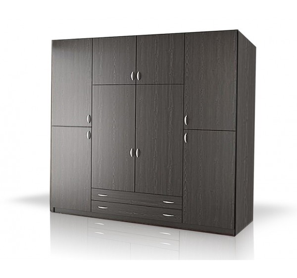 Ντουλάπα 4φυλλη 2 Εποχών με πατάρι 200cm Μ. x 60cm x 240cm Y.- ΚΩΔ.:10-06-4f-b