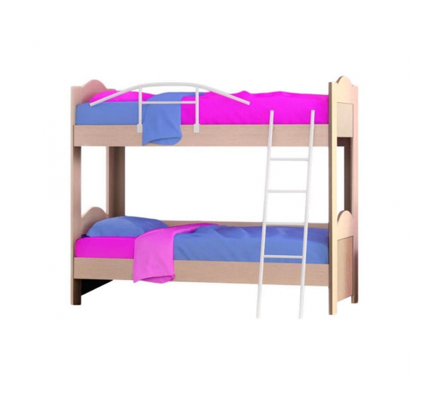 Κρεβάτι κουκέτα δρυς