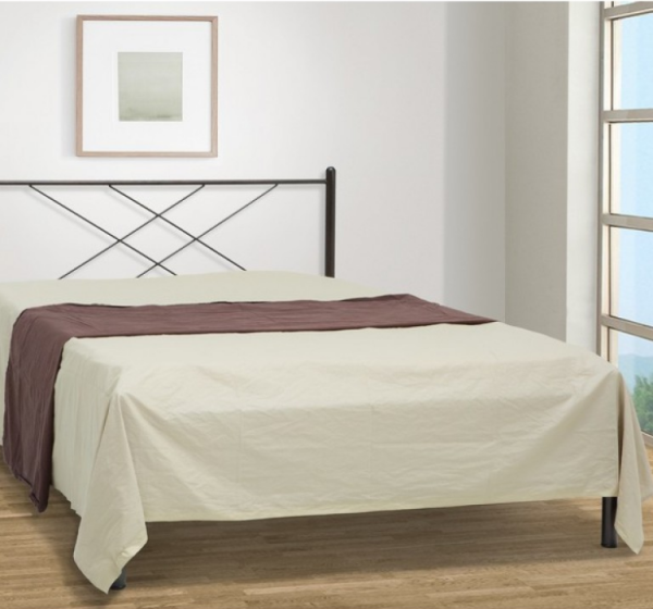 Μεταλλικό κρεβάτι Καρέ