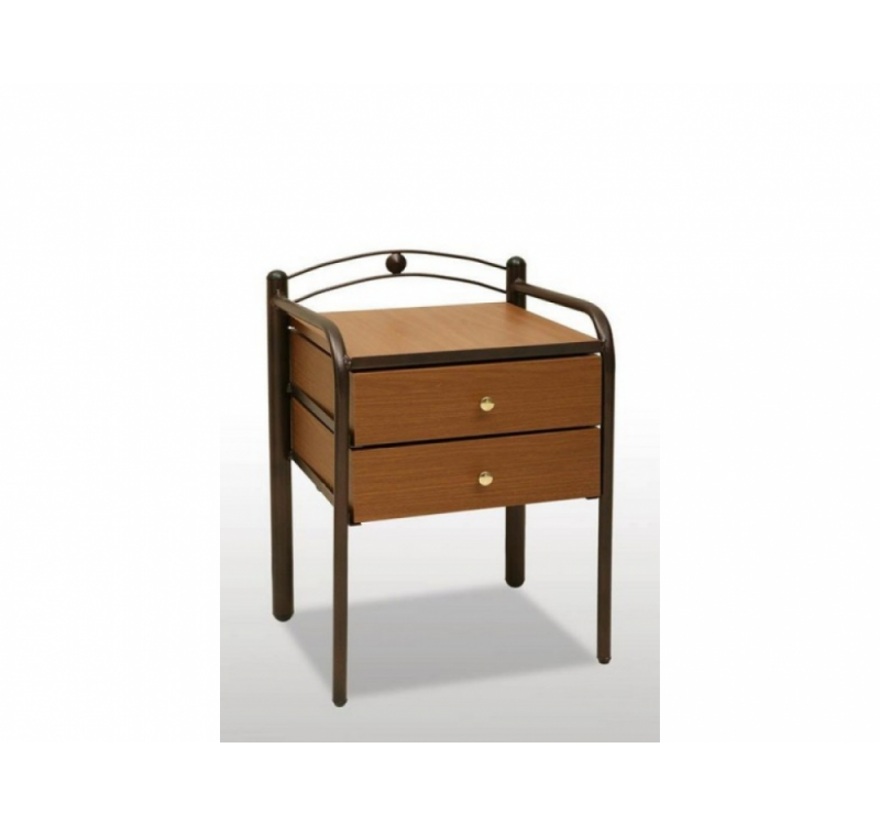 Κομοδίνο γούβα μεταλλικό