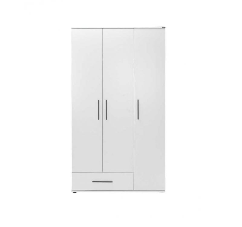 Ντουλάπα white Λευκό 103x187x52cm