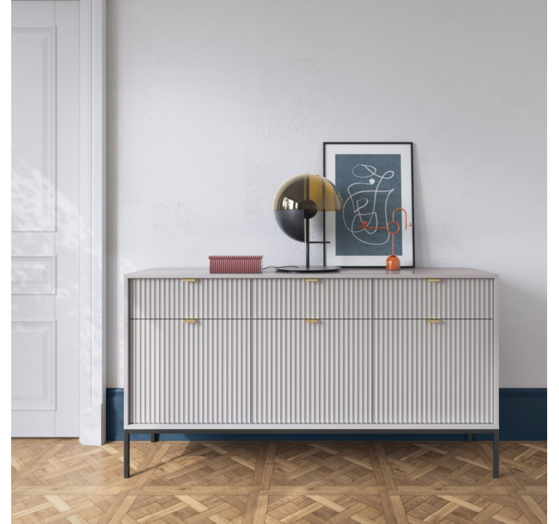 Μπουφές Nova Γκρι 154x39x83cm