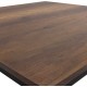 Τραπεζάκι Profil Καρυδί 80x42x80cm