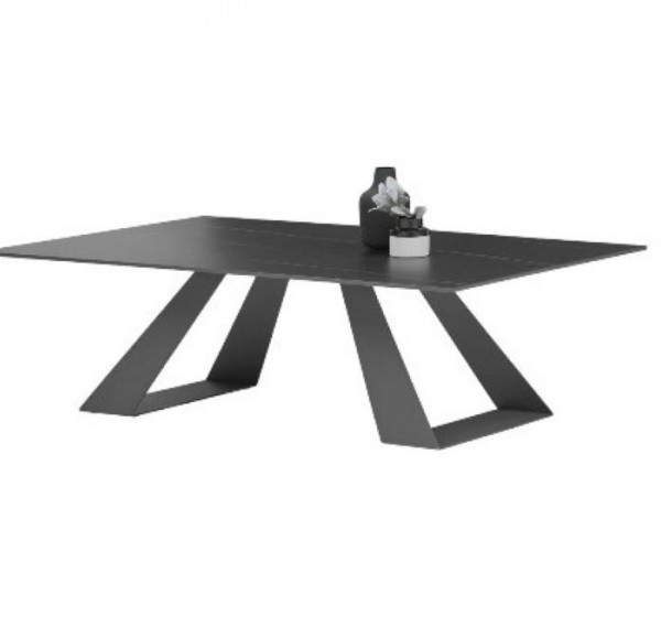 Τραπεζάκι κεραμικό LUKE 110x70x40cm χρώμα Μάρμαρο