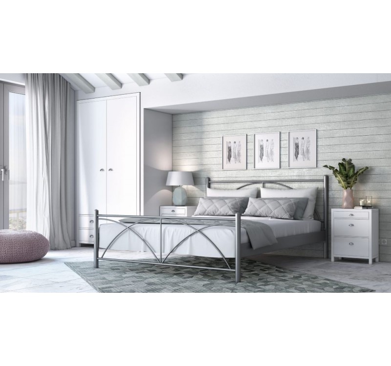 Μεταλλικό κρεβάτι Paolo