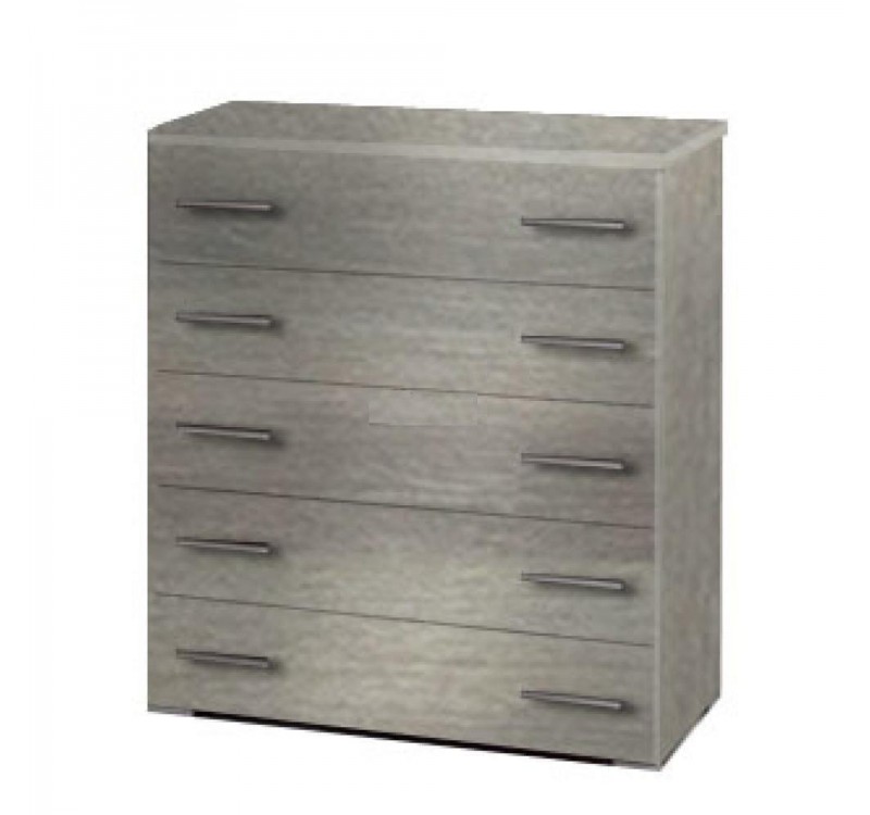 Συρταριέρα 5 συρτ. 80cm σταχτί