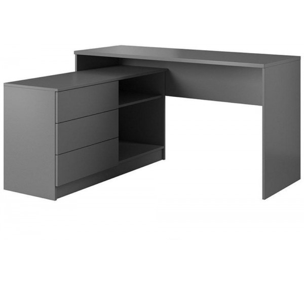 Γραφείο ΤΕΟ Γραφίτης 138x76x50,4-110cm