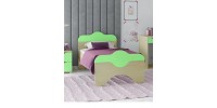 Κρεβάτι παιδικό Παζ Δρυς-λαχανί