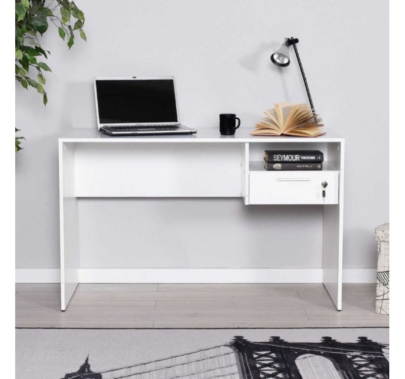 Γραφείο Concept Λευκό 120x75x60cm
