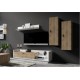 Σύνθεση Talina Λευκό+Kingstone Oak 270x175x48cm