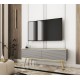Έπιπλο τηλεόρασης ORO_MDF γκρι+χρυσό 135x53x32cm