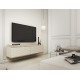 Κρεμαστό έπιπλο τηλεόρασης ORO_MDF Μπεζ 135x30x32cm