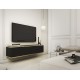 Κρεμαστό έπιπλο τηλεόρασης ORO_MDF ανθρακί 135x30x32cm