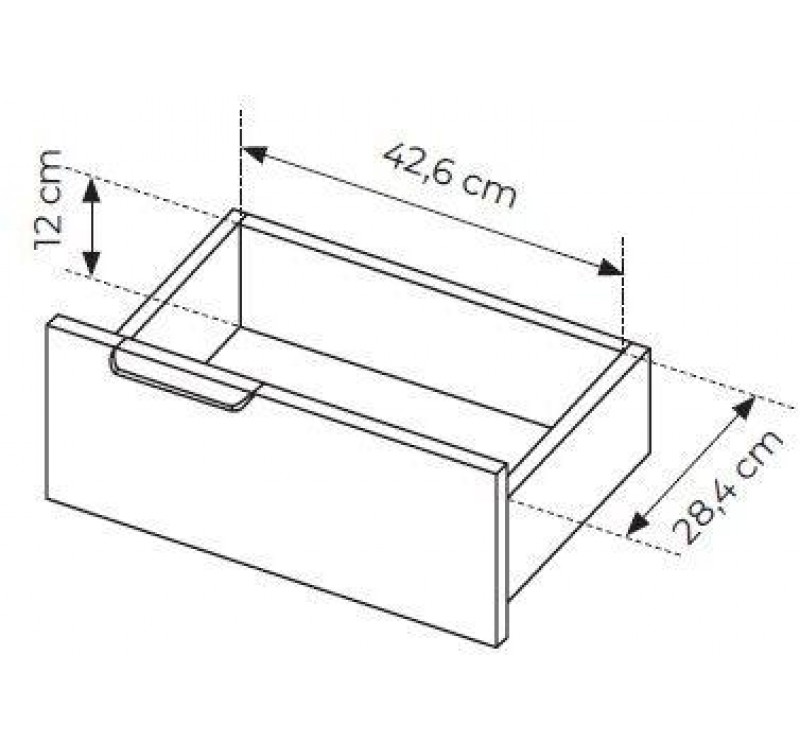 Μπουφές Rave Μπεζ+φυσικό Viking 104x82x40cm