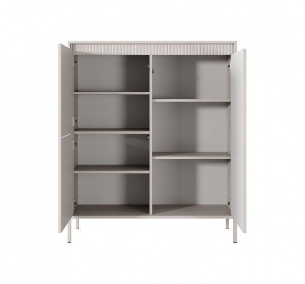 Μπουφές Senso μπεζ 104x124x40cm