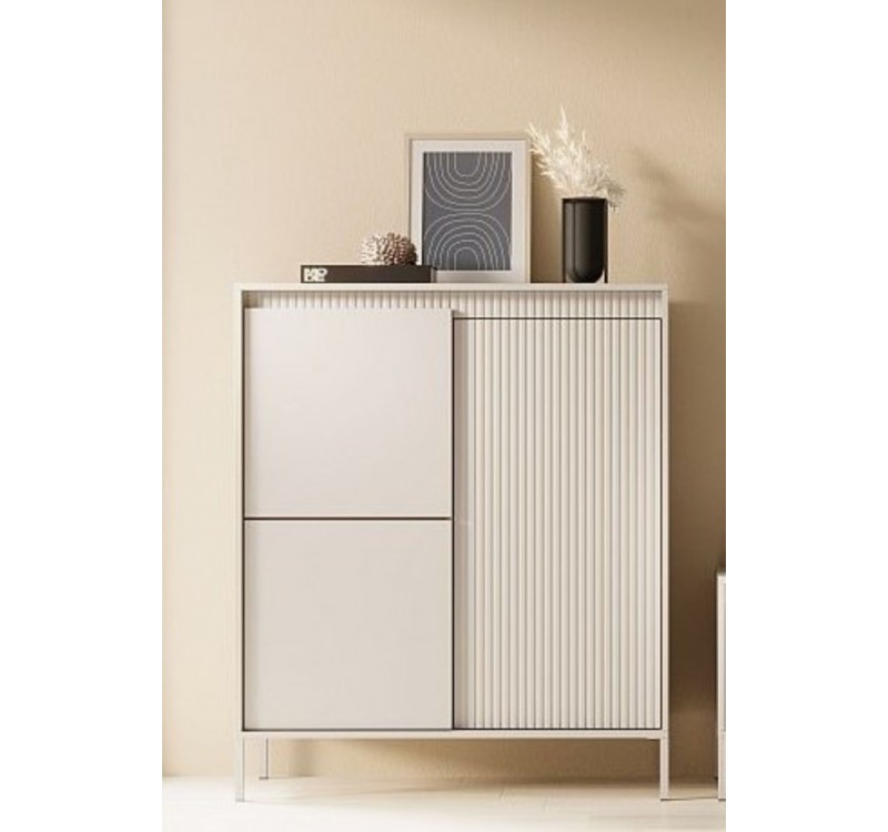 Μπουφές Senso μπεζ 104x124x40cm