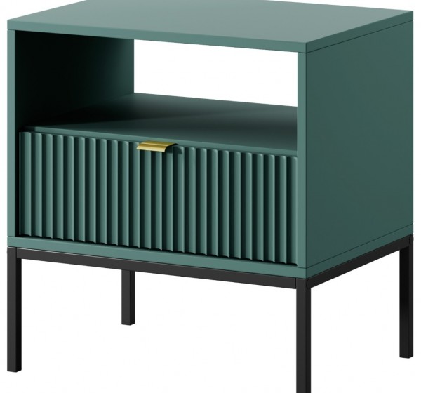 Κομοδίνο Nova Πράσινο 54x56x39cm