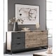 Μπουφές Arden: Sand gragne+matera 161x78.6x39.6cm