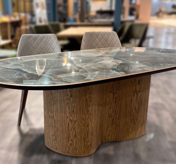 Τραπεζαρία Choco Ceramic Stef