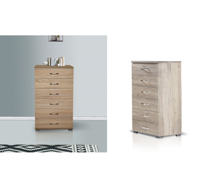 Συρταριέρα 6άρα στενή