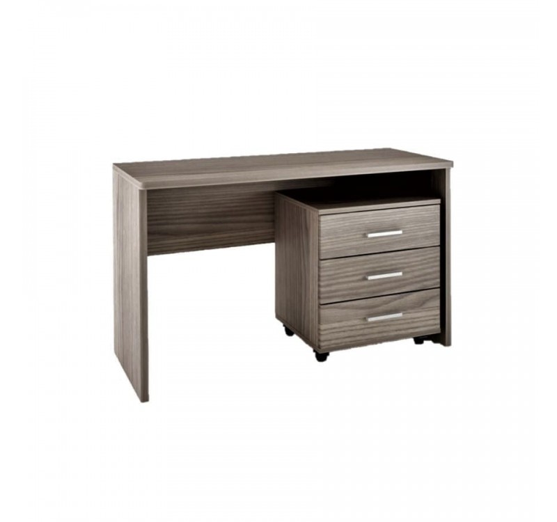 Γραφείο με τροχήλατη συρταριέρα