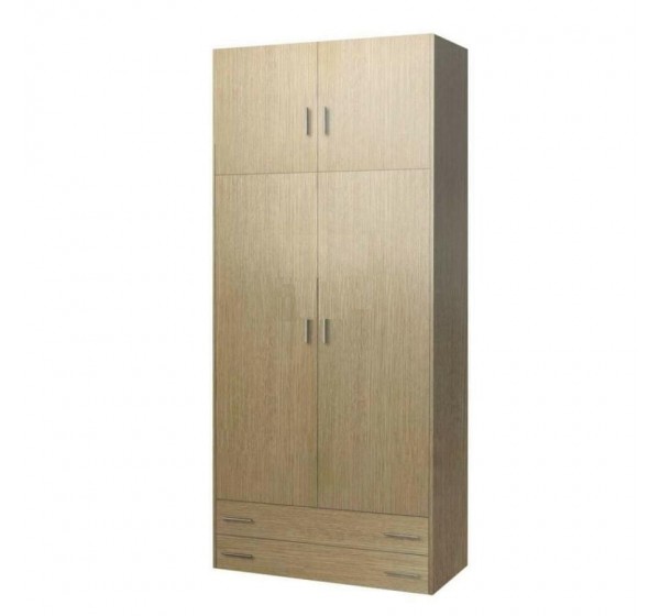 Παιδική ντουλάπα δίφυλλη με πατάρι 