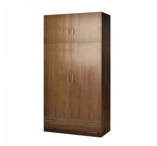 Παιδική ντουλάπα δίφυλλη με πατάρι 