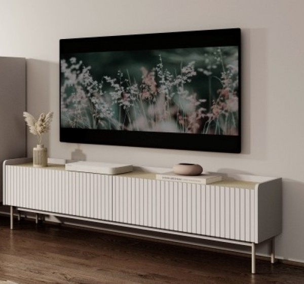 Έπιπλο τηλεόρασης Level Μπεζ 153x50x38cm