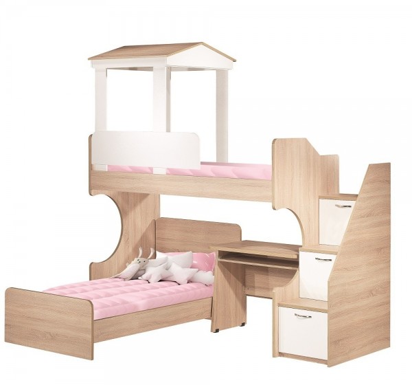 Κουκέτα Κύκλος με σκεπή σπιτάκι