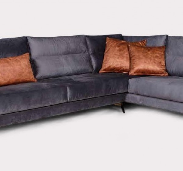 Σαλόνι γωνία Velvet 2