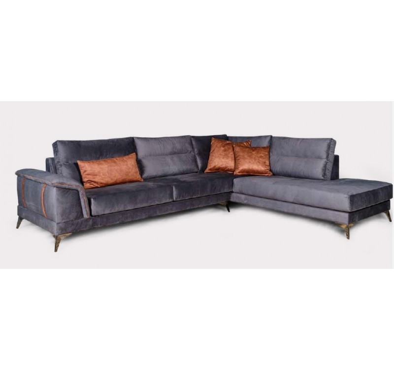 Σαλόνι γωνία Velvet 2