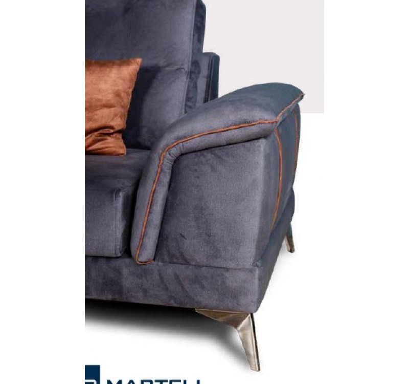 Σαλόνι γωνία Velvet 2