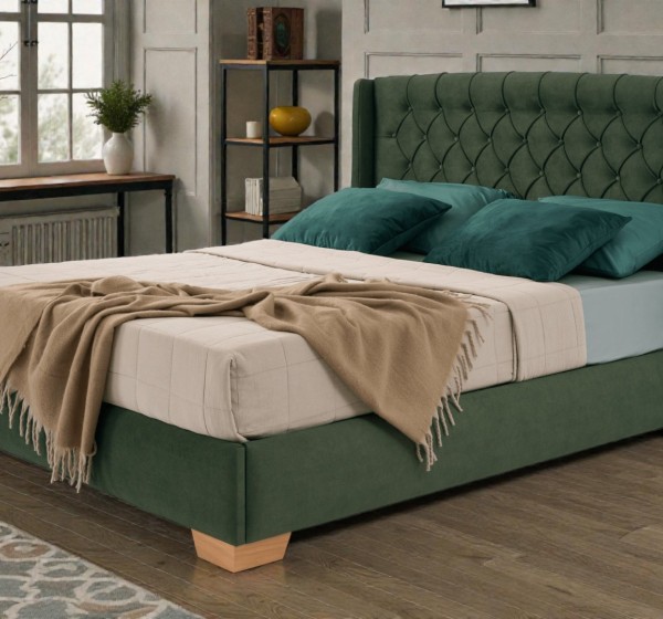 Κρεβάτι υφασμάτινο Nefeli