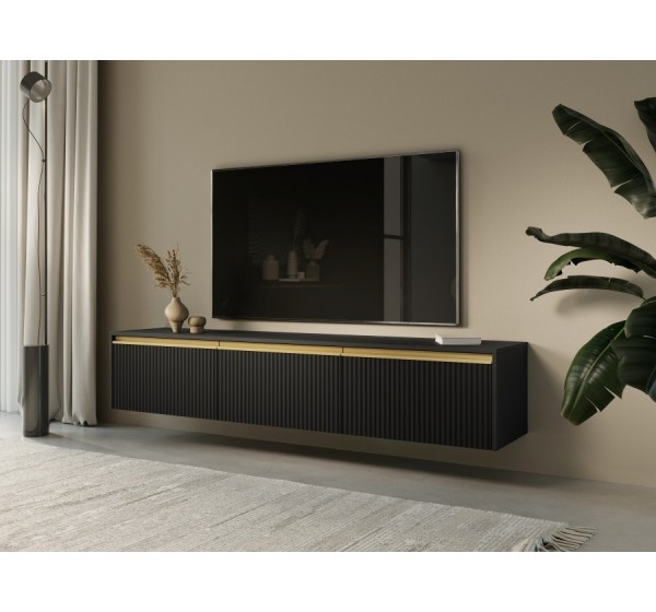 Έπιπλο τηλεόρασης Royal Ανθρακί 181x42x39cm