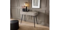 Κονσόλα Zova Λευκό Kazmir+Ανθρακί 103x80x49cm