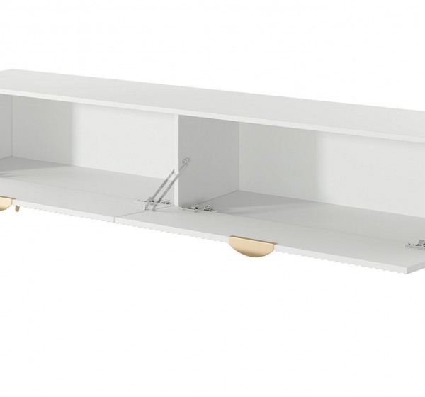 Έπιπλο τηλεόρασης Lante Λευκό 200x51x38cm