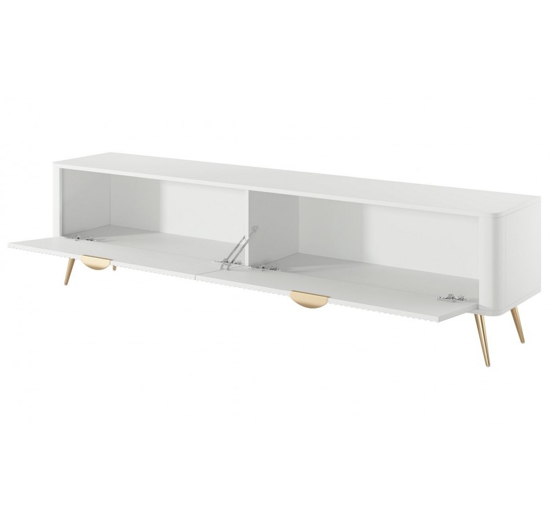 Έπιπλο τηλεόρασης Lante Λευκό 200x51x38cm