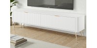 Έπιπλο τηλεόρασης Lante Λευκό 200x51x38cm