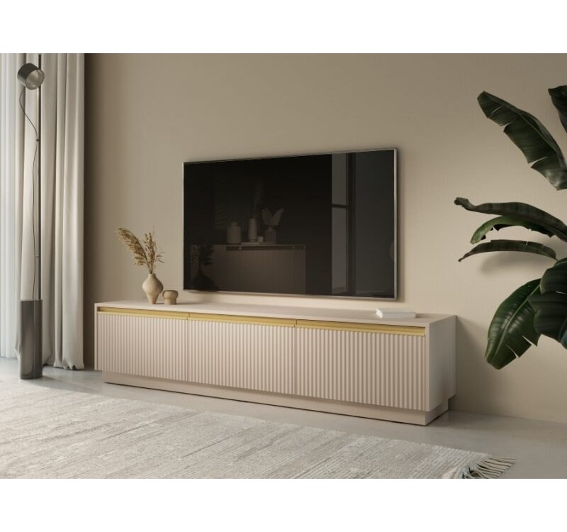 Έπιπλο τηλεόρασης Royal Μπεζ 181x42x39cm