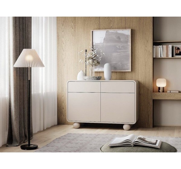 Μπουφές ALBION με συρτάρια Λευκό Kazmir 108x75x39cm