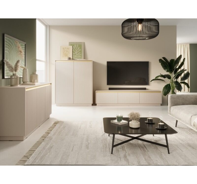 Μπουφές Royal Μπεζ 153x71x39cm