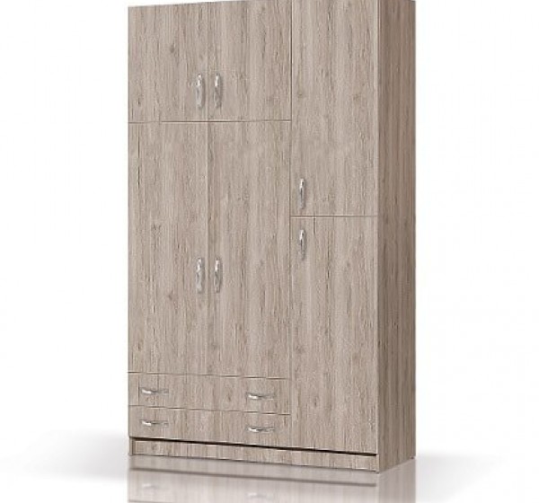 Ντουλάπα 3φυλλη 2 Εποχών με πατάρι