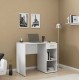 Γραφείο Concept Pc Λευκό 90x75x52cm