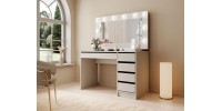 Τουαλέτα με φωτισμό ADA λευκό Kazmir120x67x11cm