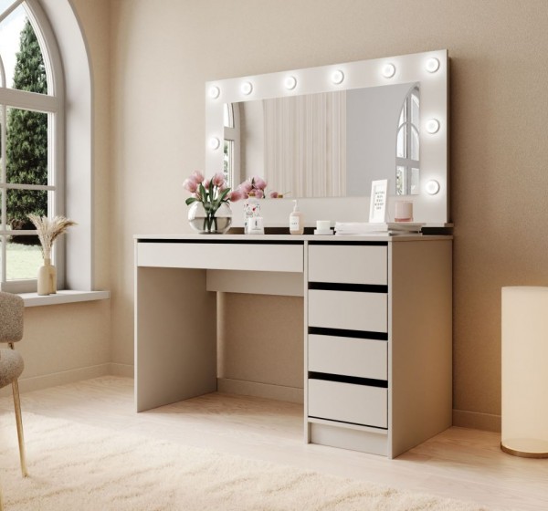 Τουαλέτα με φωτισμό ADA λευκό Kazmir120x67x11cm